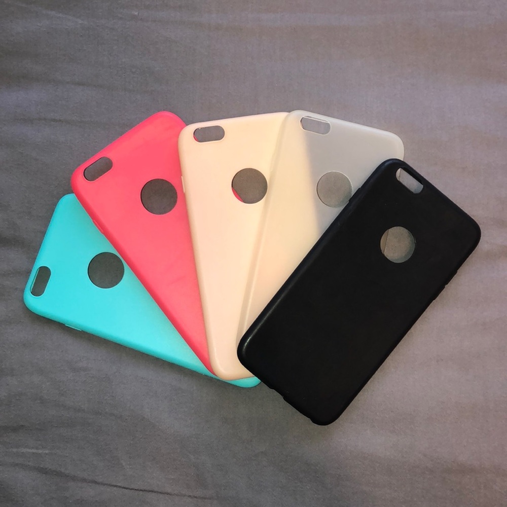 iPhone 6/6s Plus 5 piece Silicone Case Ser
